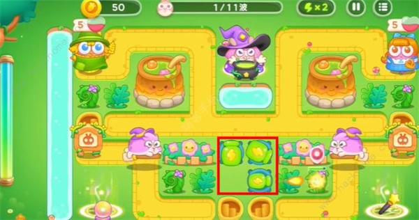 保卫萝卜4绿野奇缘60关攻略图1