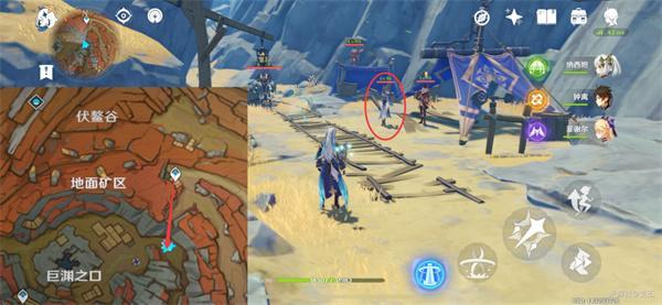 原神4.2藏镜仕女在哪里-4.2藏镜仕女讨伐路线图一览