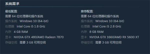 命运之墨配置要求是什么-配置要求介绍