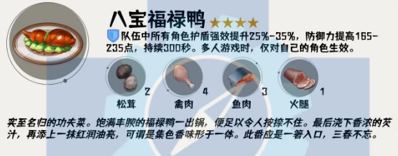 原神4.4版本新增食谱有哪些-4.4食谱大全一览表