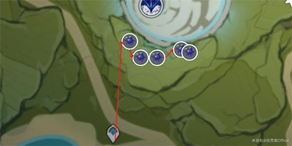 原神钩钩果在哪里-钩钩果采集点路线图大全
