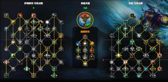 魔兽世界11.1奶萨天赋加点推荐