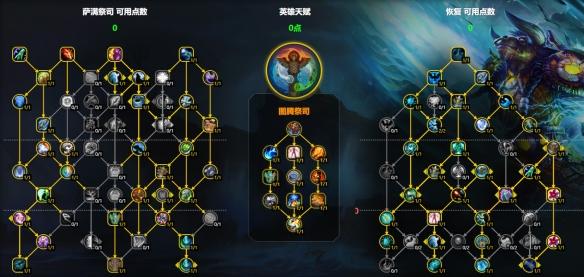 魔兽世界11.1奶萨天赋加点推荐