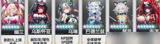 交错战线幽兰配队攻略