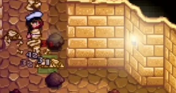 星露谷物语骷髅洞穴怎么炸矿