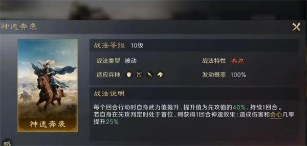 三国谋定天下兵贵神速战法怎么用