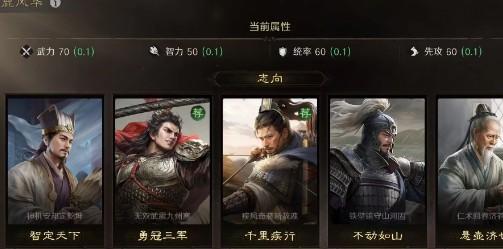 三国谋定天下S8自创武将天赋怎么选