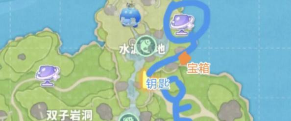 米姆米姆哈溪柳小岛钥匙宝箱在哪