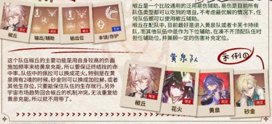 崩坏星穹铁道椒丘怎么配队-椒丘配队攻略