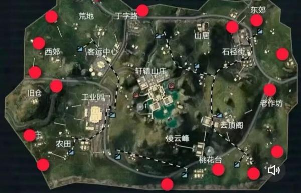 和平精英烽火荣都复活点在哪