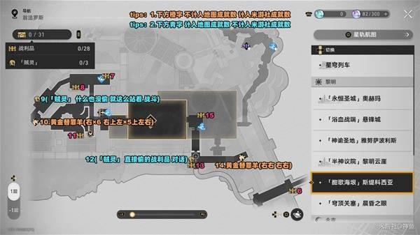 崩坏星穹铁道酣歌海垠斯缇科西亚战利品在哪里