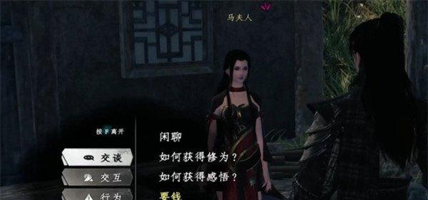 下一站江湖2马夫人任务怎么做