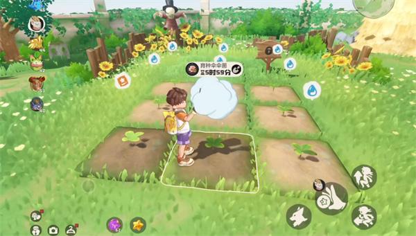 洛克王国世界农场怎么高效浇水施肥