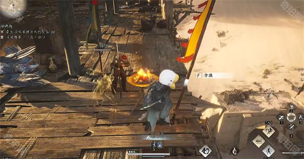 燕云十六声安西军军旗在哪