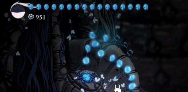 空洞骑士深渊蓝色石头怎么进