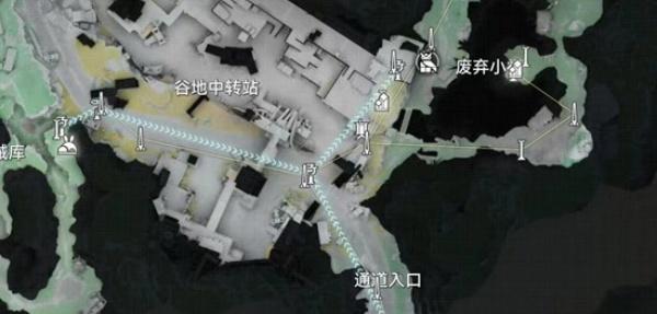 明日方舟终末地四号谷地滑索点位在哪里 明日方舟终末地四号谷地滑索点位在哪里