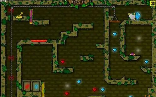 森林冰火人4双人版第三关怎么过