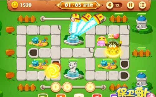 《保卫萝卜3》公园35攻略 公园35关金萝卜获取技巧