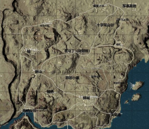 绝地求生新地图在哪里_绝地求生老地图怎么选
