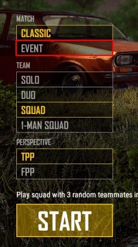 绝地求生EVENT模式怎么玩_EVENT模式怎么吃鸡