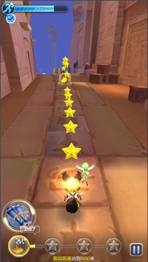 《天天酷跑3D》剧情模式第19关三星通关攻略