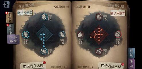 第五人格天赋点最多多少_第五人格天赋点上限