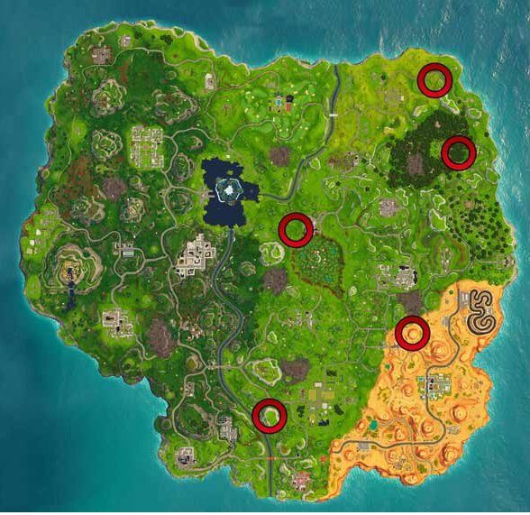 堡垒之夜打靶场在哪_堡垒之夜打靶场位置坐标