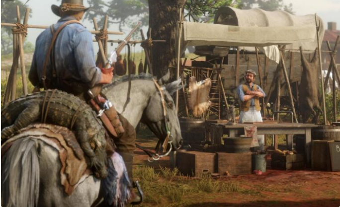 荒野大镖客2怎么钓鱼_荒野大镖客2钓鱼方法