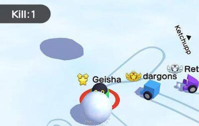 抖音最近很火的滚雪球游戏叫什么_抖音雪球大作战游戏