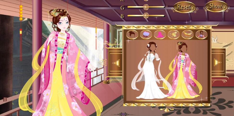 女生装扮游戏免费版_最近很火的装扮游戏