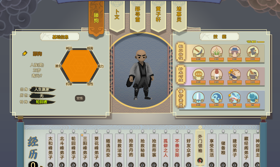 了不起的修仙模拟器轮回者有哪些_全轮回者名字大全