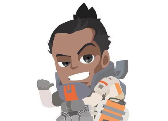 Apex英雄Q版卡通头像_Apex英雄手绘头像大全