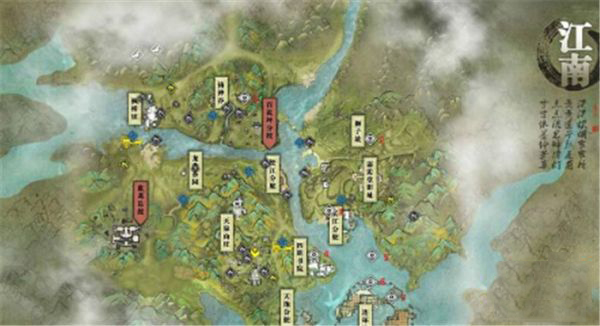 天涯明月刀手游江南城隐藏成就大全_江南城隐藏成就位置汇总