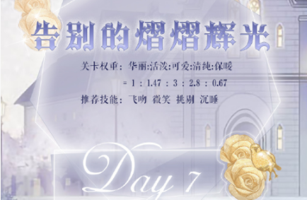 奇迹暖暖告别的熠熠辉光怎么搭配_告别的熠熠辉光高分搭配攻略