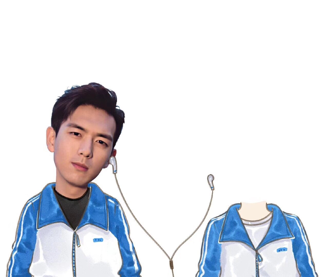 抖音韩商言李现女朋友图片分享_抖音韩商言李现女朋友P图素材图片下载