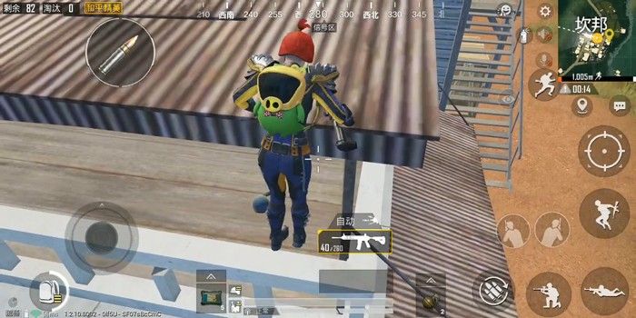 和平精英坎邦跳房顶怎么跳上去_和平精英坎邦跳上房顶阴人技巧