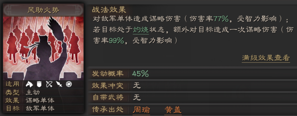 三国志战略版怎么用风助火势_三国志战略版风助火势战法攻略