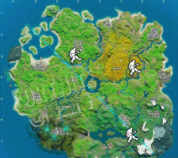 堡垒之夜绿色钢桥在哪_绿色钢桥位置一览