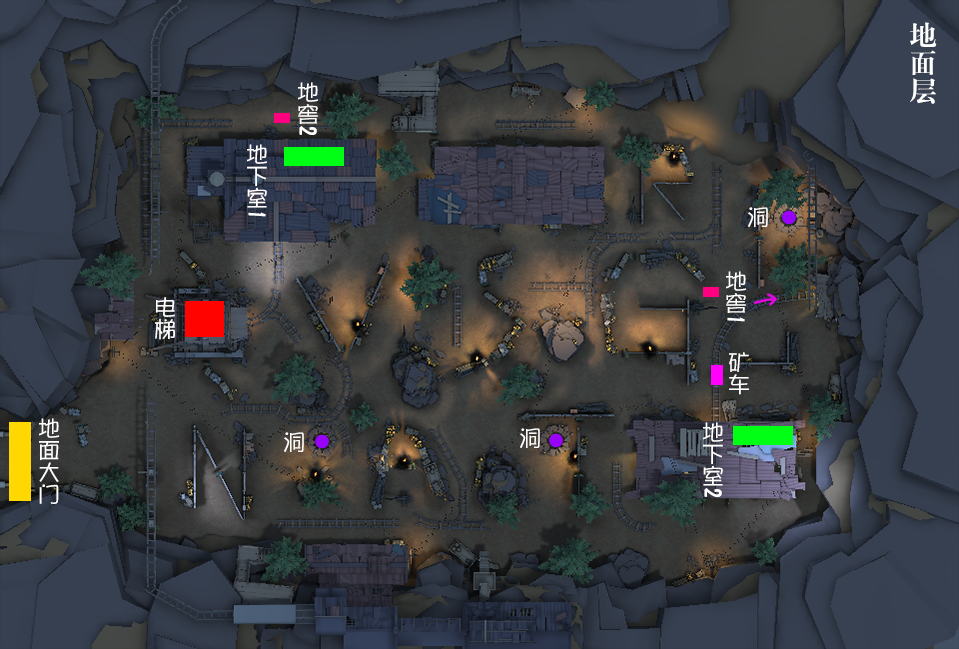 第五人格闪金石窟怎么玩_第五人格闪金石窟全景图