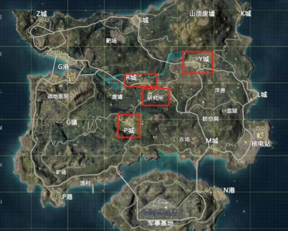 和平精英元宵大作战4个圆盘在哪_和平精英元宵大作战4个圆盘位置一览