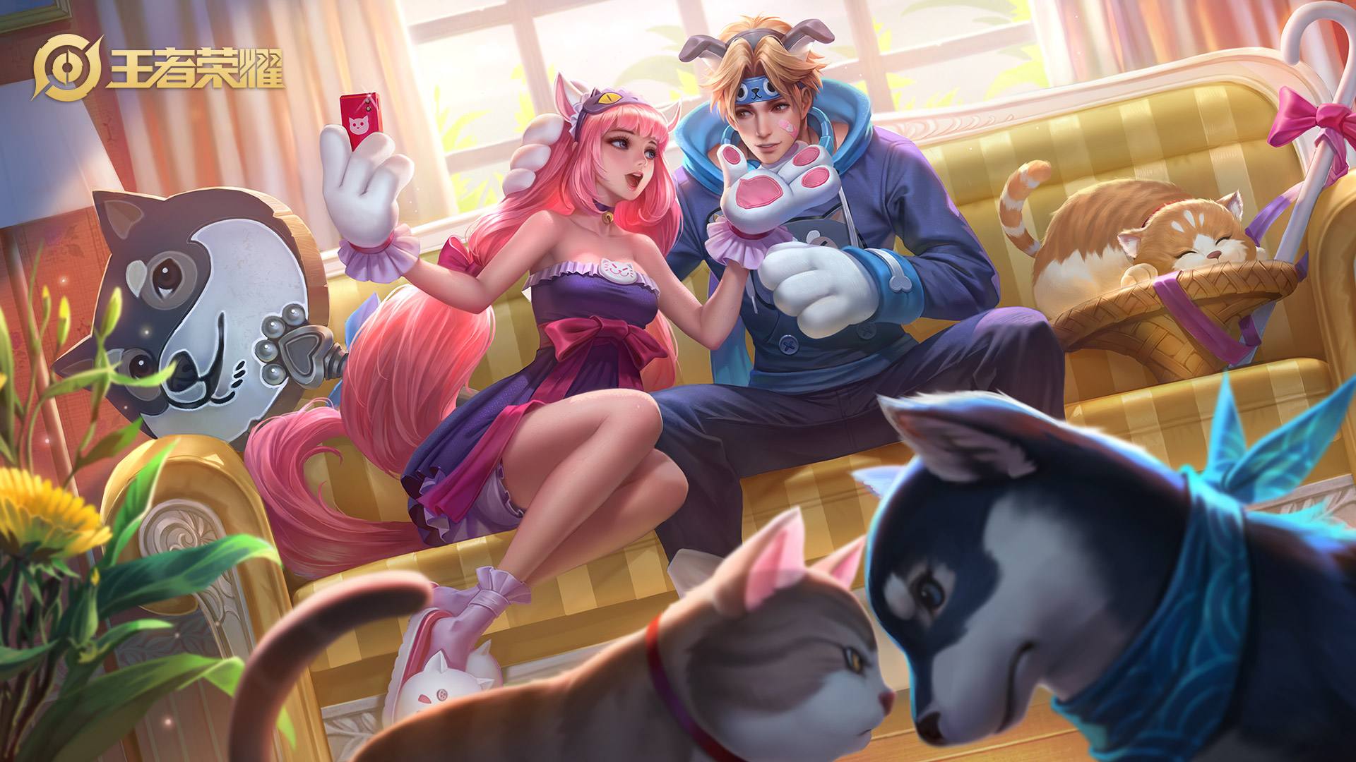 王者荣耀大乔猫狗日记和白蛇哪个好_大乔猫狗日记和白蛇皮肤手感对比