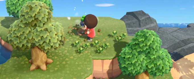 集合啦动物森友会怎么挖树_集合啦动物森友会挖树操作方法