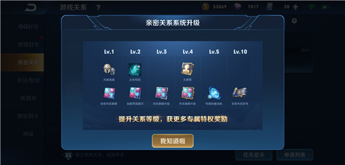 王者荣耀s19赛季亲密度奖励有哪些_语音等级条件说明