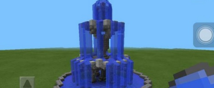 我的世界豪华喷泉怎么做_我的世界豪华喷泉教程