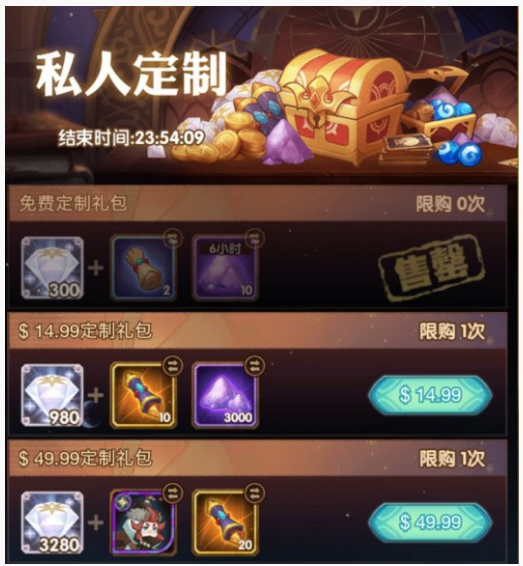 剑与远征私人定制礼包有什么_剑与远征私人定制礼包性价比一览