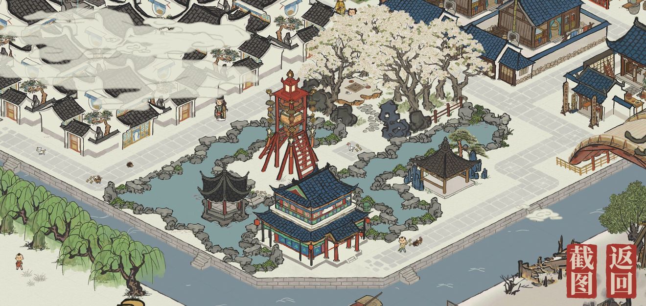 江南百景图人工湖怎么布局最好_人工湖最优布局攻略