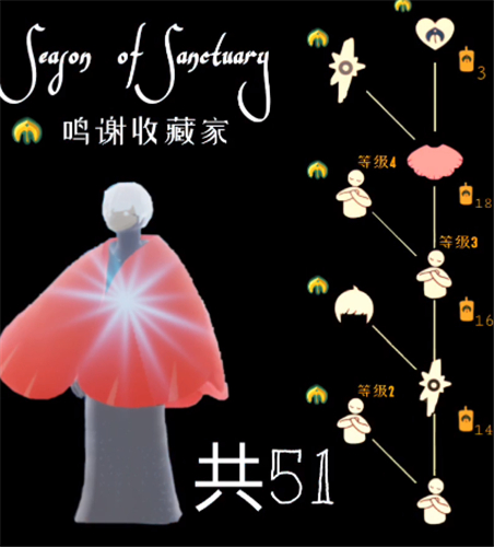 光遇圣岛季粉斗篷要季卡吗_圣岛季粉斗篷获取攻略