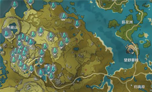 原神水晶块哪里多_水晶块位置一览