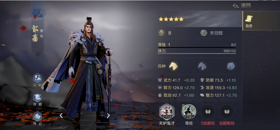 鸿图之下郭嘉怎么样_郭嘉介绍