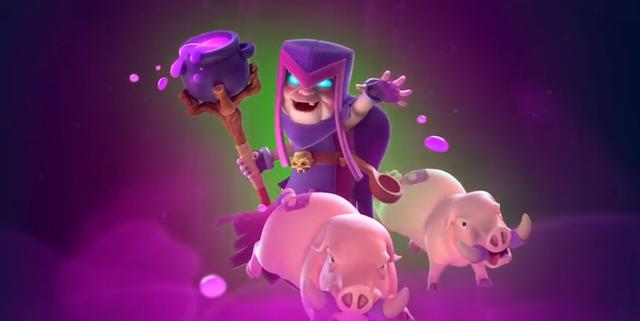 皇室战争新卡牌女巫婆婆怎么样_女巫婆婆卡牌介绍